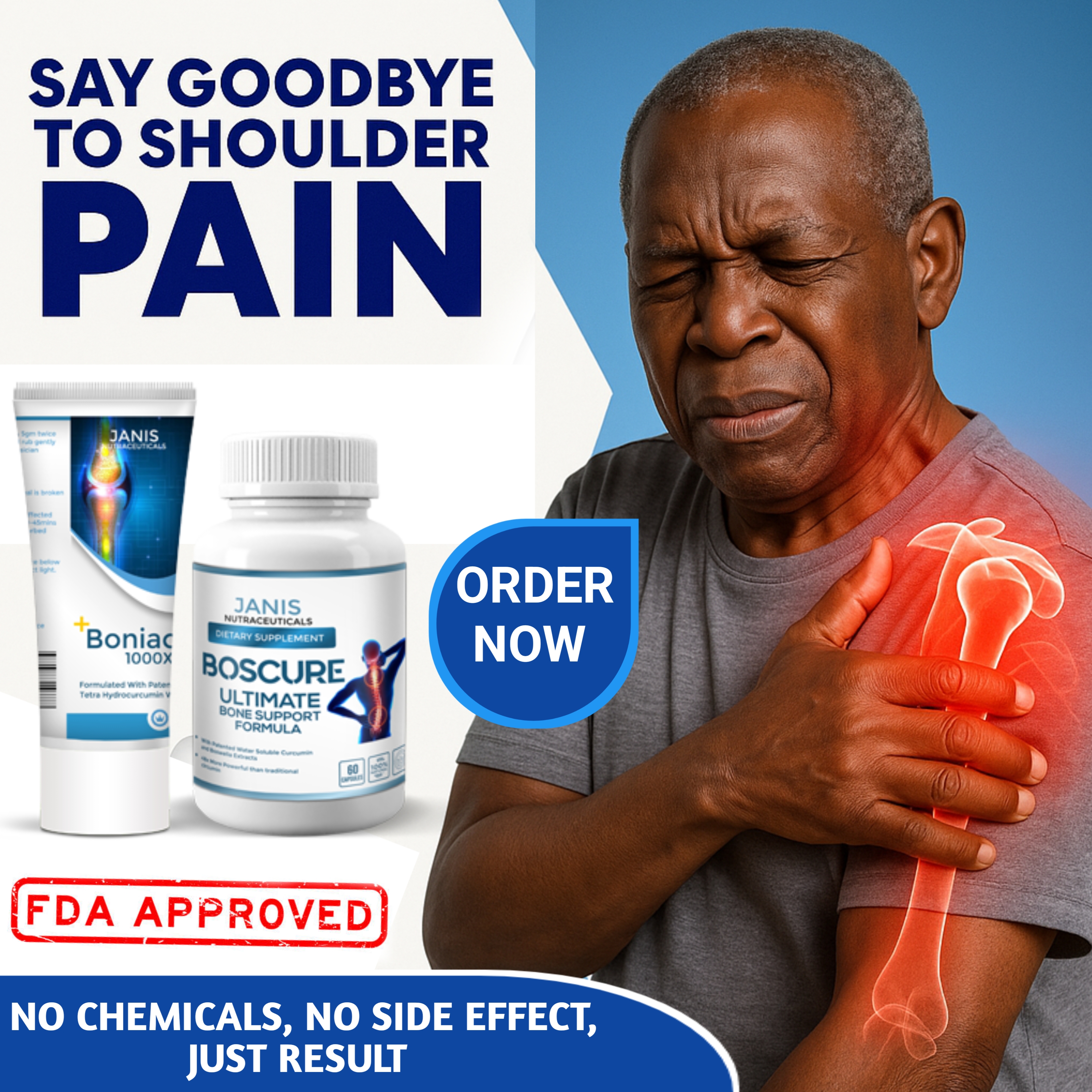 Man with arthritis recovery
